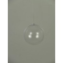 3 pcs de boules rondes transparentes ø8cm