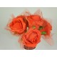 6 tiges de rose