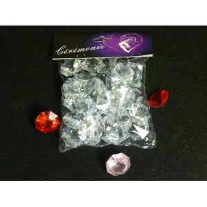 Galet plastique gros diamants (200g)