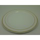 Assiette blanche  plastique régide