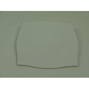 Assiette carrée  plastique régide